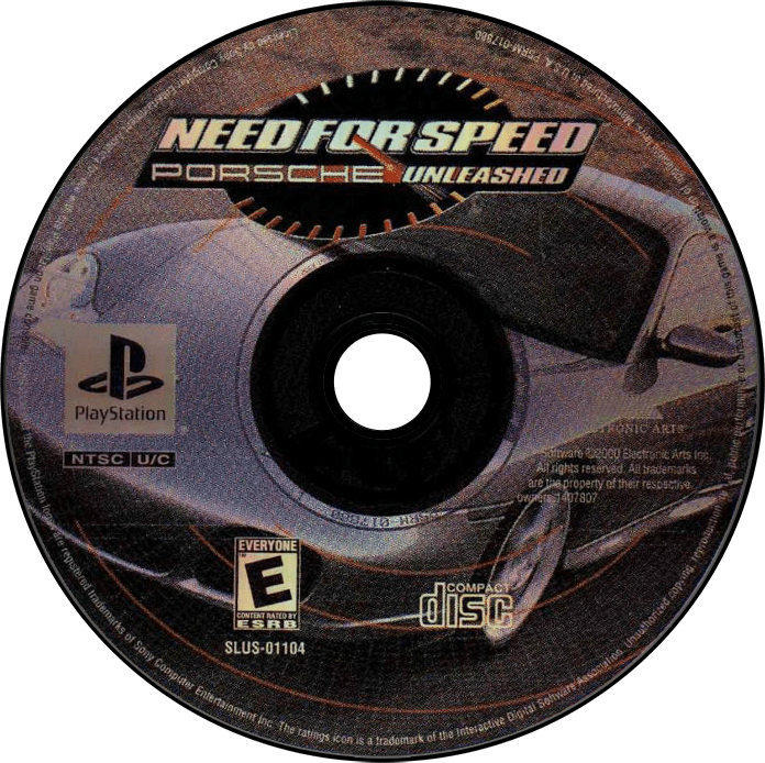 Need for Speed Porsche Unleashed media 5 for Playstation